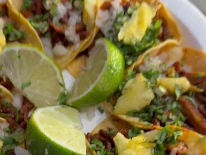 Taqueria Los Cuates food